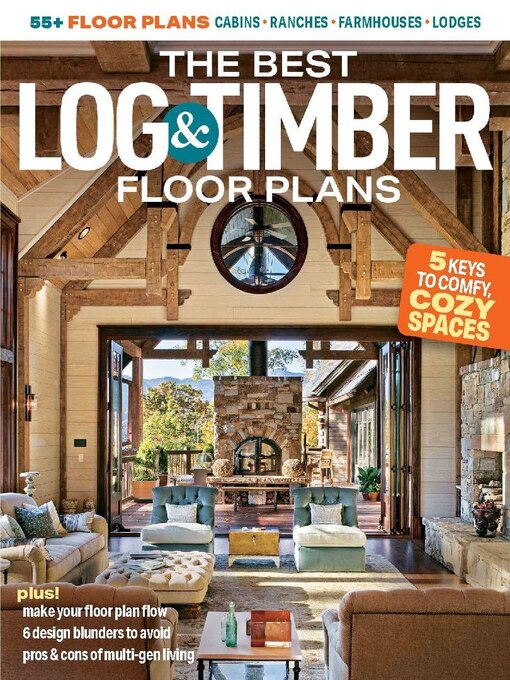 Cover image for Log and Timber Home Living